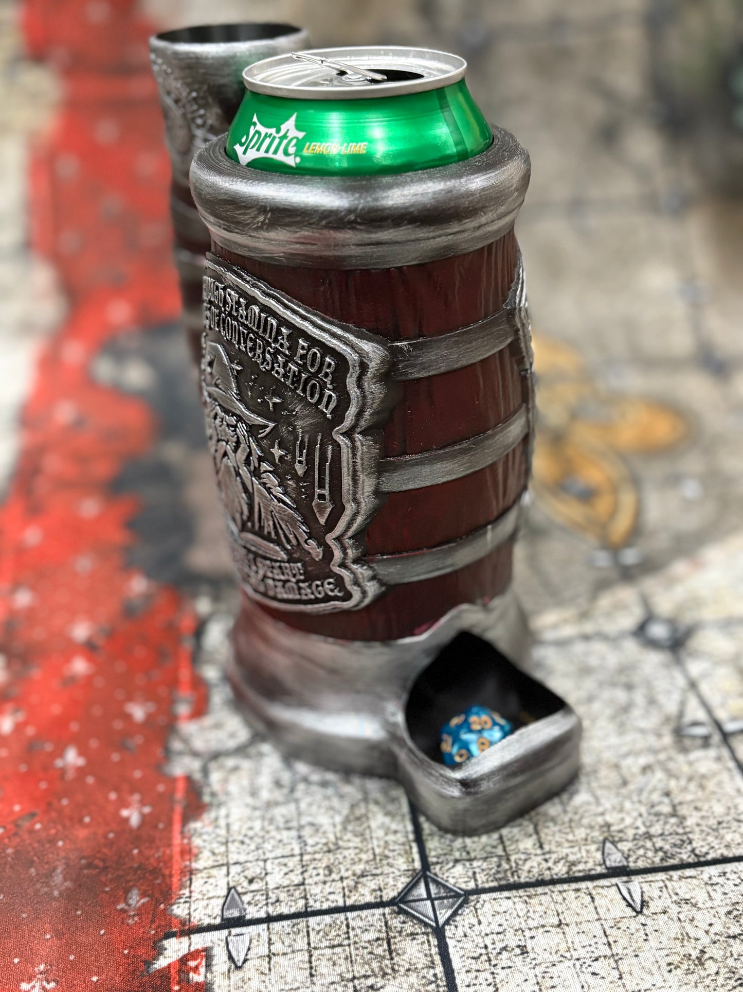 Introverted Wizard Dice Tower Can Holder
