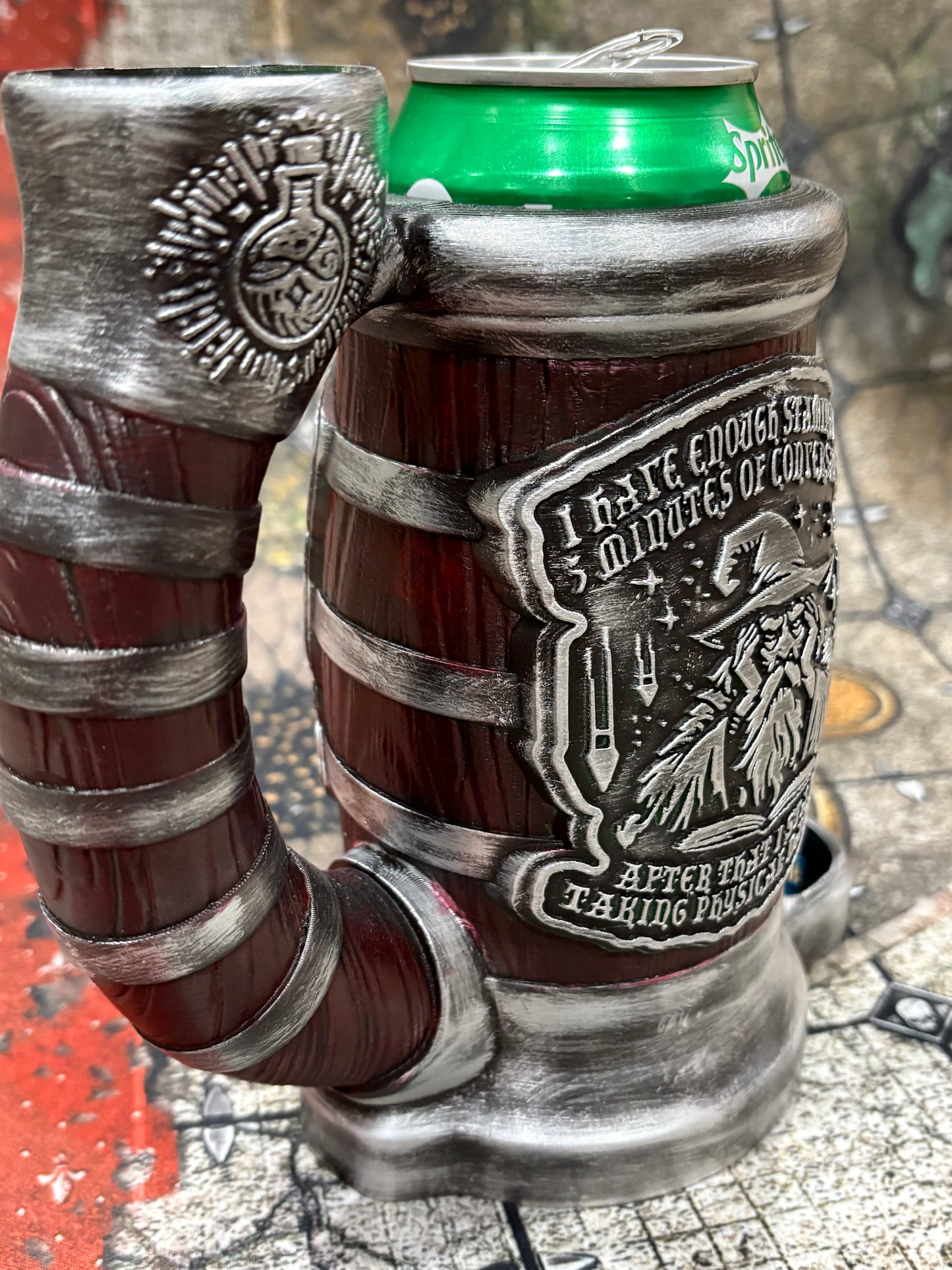 Introverted Wizard Dice Tower Can Holder